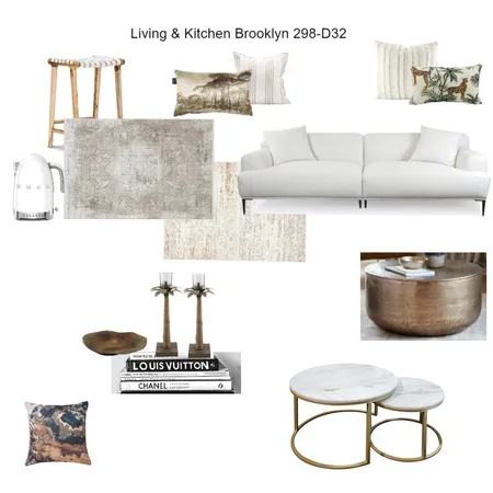 Brooklyn Mainvue Living Kitchen Interior Design Mood Board by ntophoven@henley.com.au on Style Sourcebook