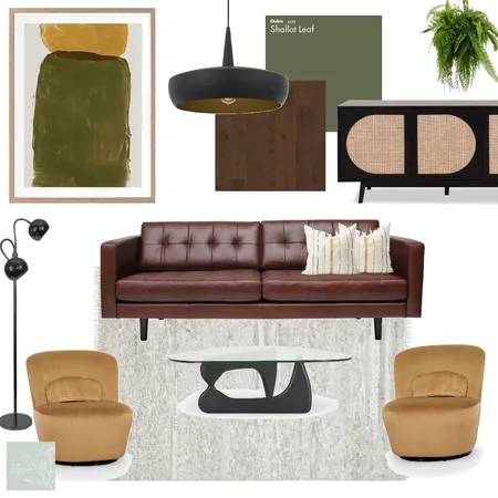 Mid century Australian living Interior Design Mood Board by Elysian Interiors on Style Sourcebook