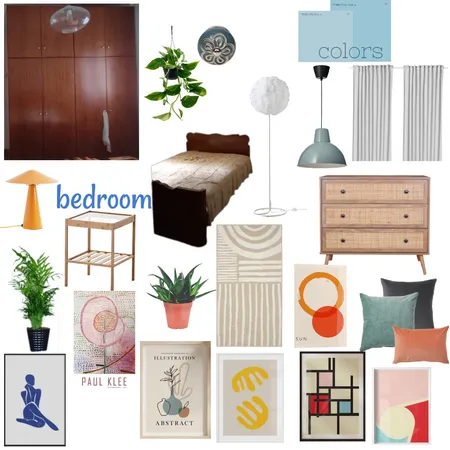 bedroom 2 Interior Design Mood Board by evaggeliaarvanitopoulou@gmail.com on Style Sourcebook