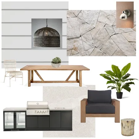 Drew & Leah outdoor digital sample board Interior Design Mood Board by Jennifer Kapur on Style Sourcebook