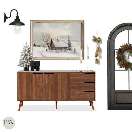 Christmas Entryway Interior Design Mood Board by PAX Interior Design on Style Sourcebook