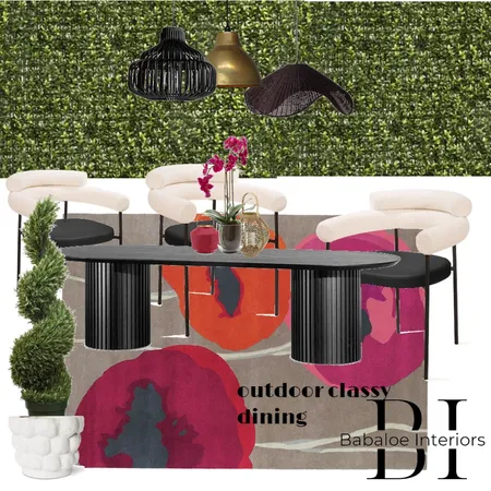 Outdoor dining Interior Design Mood Board by Babaloe Interiors on Style Sourcebook