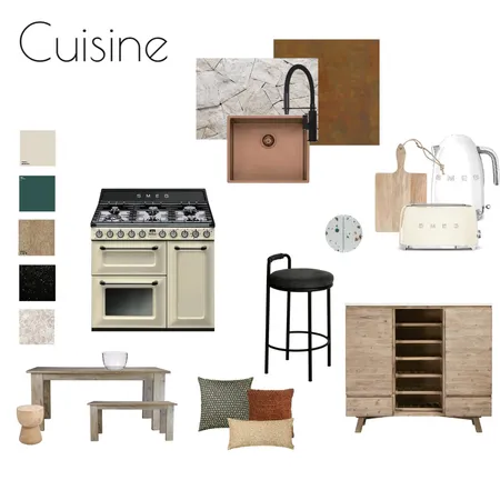 Poigny - Cuisine Interior Design Mood Board by maaz.architecture.idf@gmail.com on Style Sourcebook