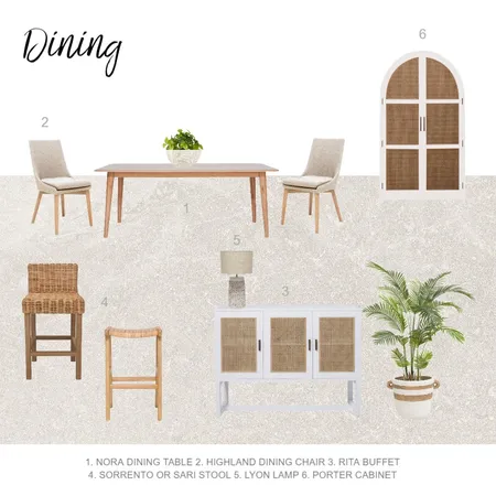 Dining 3 - Ann Alexander by Isa Interior Design Mood Board by Oz Design on Style Sourcebook