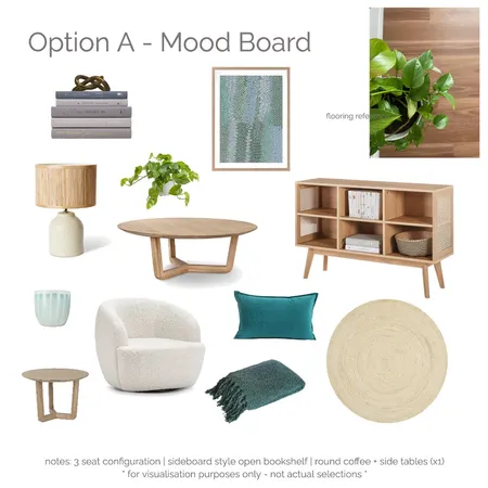 8 St Elmo - Sitting Room A Interior Design Mood Board by leannejrogers on Style Sourcebook