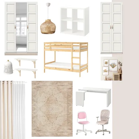 Magdalena - copil v2 Interior Design Mood Board by Designful.ro on Style Sourcebook