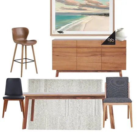 Kingfisher Dining Space Interior Design Mood Board by Carmen P on Style Sourcebook