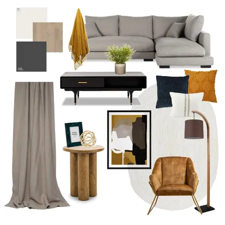 Modern Australian - Living Interior Design Mood Board by gelyelkina23 on Style Sourcebook