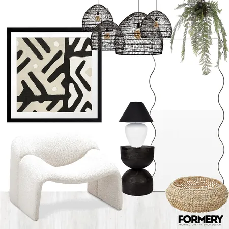 Eclectic Living Room Interior Design Mood Board by Formery | Architect & Interior Designer Melbourne on Style Sourcebook