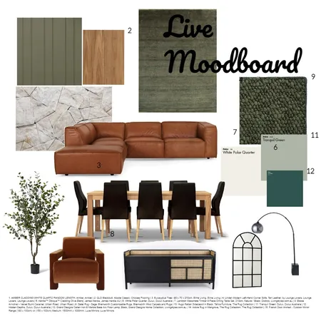 Brief 1 Live costings Interior Design Mood Board by NF on Style Sourcebook