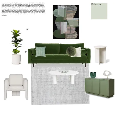 Living room Mod 9  v4 Interior Design Mood Board by Efi Papasavva on Style Sourcebook
