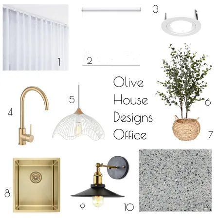 Olive House Designs Office Interior Design Mood Board by Olive House Designs on Style Sourcebook