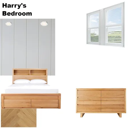 Harry's Bedroom Interior Design Mood Board by felicitywilliams on Style Sourcebook