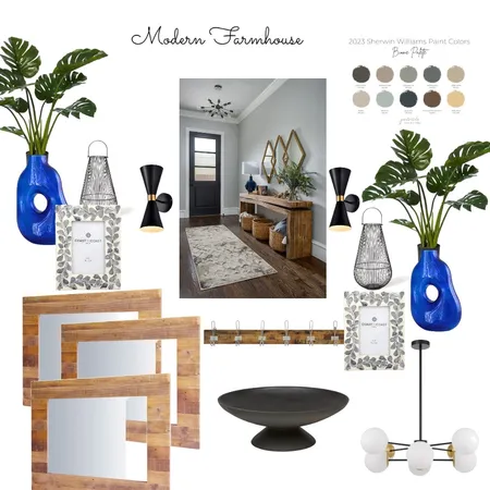 Modern Farmhouse Entryway Interior Design Mood Board by jbsuarez on Style Sourcebook