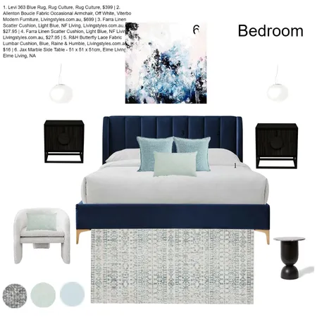 Bedroom v3 Interior Design Mood Board by Efi Papasavva on Style Sourcebook