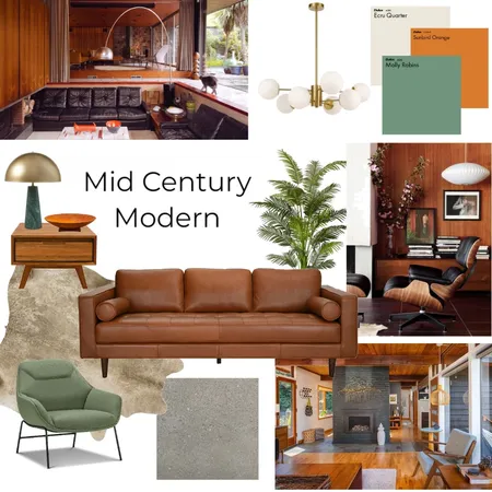 Mid Century Modern Interior Design Mood Board by AlisonVesotsky on Style Sourcebook