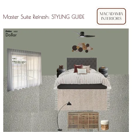 Heather Master Suite Refresh - Option 2 Interior Design Mood Board by Casa Macadamia on Style Sourcebook