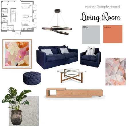 Living-Room Interior Design Mood Board by spacarro on Style Sourcebook