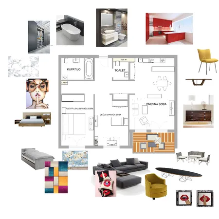 diplomski Interior Design Mood Board by Planerka on Style Sourcebook