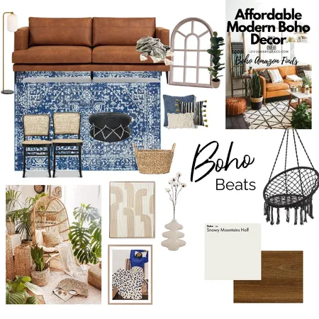 Boho Interior Design Mood Board by jayabalu93@gmail.com on Style Sourcebook