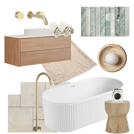 Texture - 2024 Interior Predictions Bathroom Interior Design Mood Board by Studio McHugh on Style Sourcebook