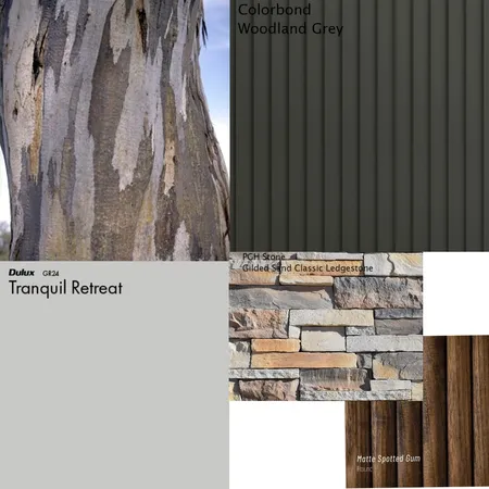Gum Tree Inspired Exterior Scheme Interior Design Mood Board by sterlo.cs@gmail.com on Style Sourcebook