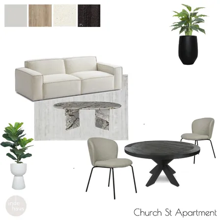 Church St Apartment Interior Design Mood Board by indi haus on Style Sourcebook