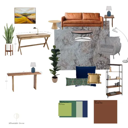 Office Interior Design Mood Board by Affordable Decor  SLC -  Interior Decorating Services on Style Sourcebook