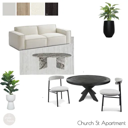 Church St Apartment Interior Design Mood Board by indi haus on Style Sourcebook