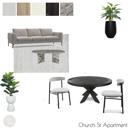 Church St Apartment Interior Design Mood Board by indi haus on Style Sourcebook