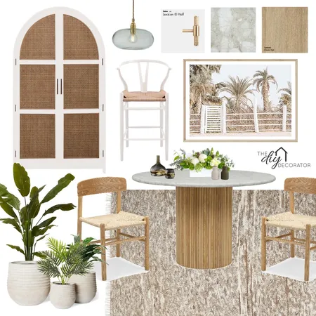 Natural dining Interior Design Mood Board by Thediydecorator on Style Sourcebook