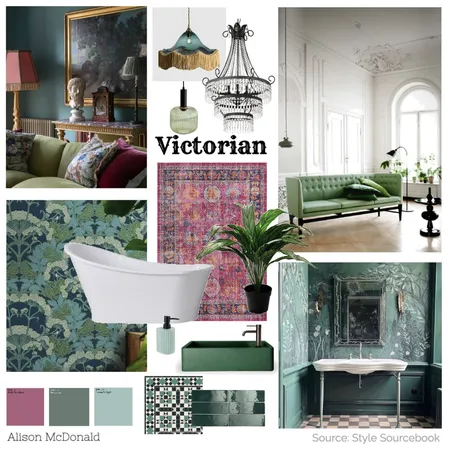 Victorian Mood Interior Design Mood Board by Alimac5470 on Style Sourcebook