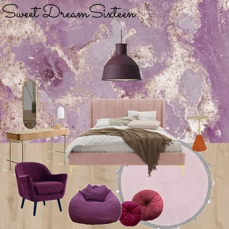 Sally bedroom Interior Design Mood Board by ana1991 on Style Sourcebook