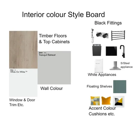 Intertior style board 7A B Interior Design Mood Board by lt133777@gmail.com on Style Sourcebook