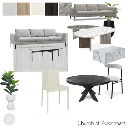 Church St Apartment Interior Design Mood Board by indi haus on Style Sourcebook