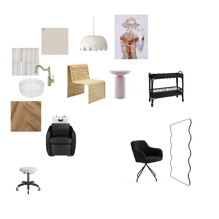 Salon Interior Design Mood Board by ashbakewell on Style Sourcebook