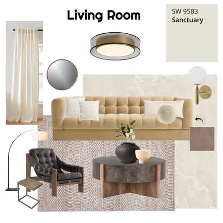 Living Room Sample Board Interior Design Mood Board by haileyrowe on Style Sourcebook