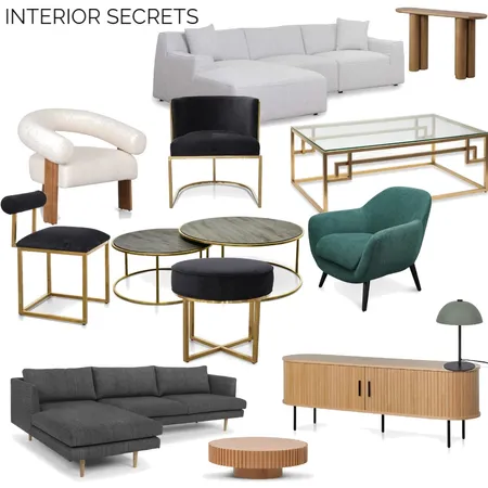 living room furniture Interior Design Mood Board by interiorsecretsofficial on Style Sourcebook