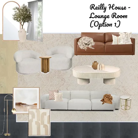 Reilly House - Lounge Room (option 1) Interior Design Mood Board by AlexandraT15 on Style Sourcebook