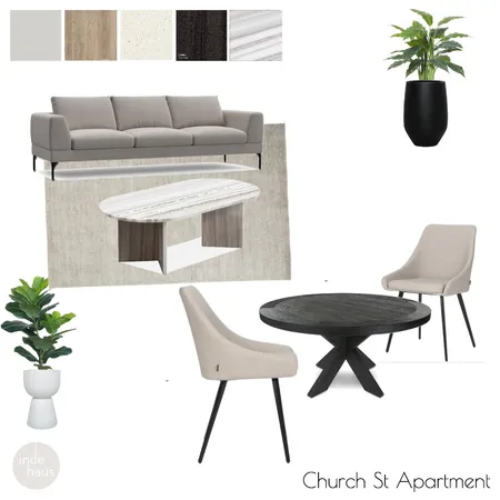 Church St Apartment - Grey Interior Design Mood Board by indi haus on Style Sourcebook