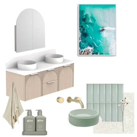 Bathroom Interior Design Mood Board by Sophie Marie on Style Sourcebook