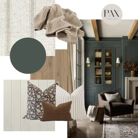 Moody Living Interior Design Mood Board by PAX Interior Design on Style Sourcebook