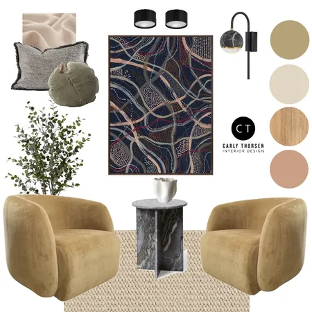 Living room S24 Interior Design Mood Board by Carly Thorsen Interior Design on Style Sourcebook