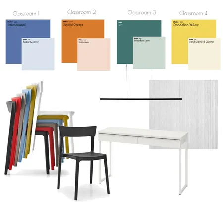 classroom Interior Design Mood Board by Kyriakh on Style Sourcebook