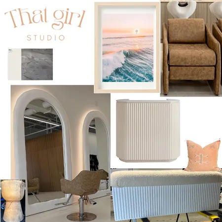 Hair salon Interior Design Mood Board by Hairbynatasha on Style Sourcebook