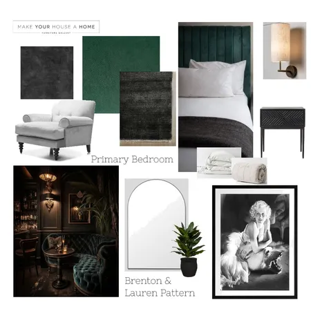 Lauren Patten Master Bedroom Interior Design Mood Board by MarnieDickson on Style Sourcebook