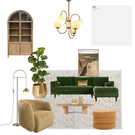 Mid Century Modern Interior Design Mood Board by Alberny on Style Sourcebook