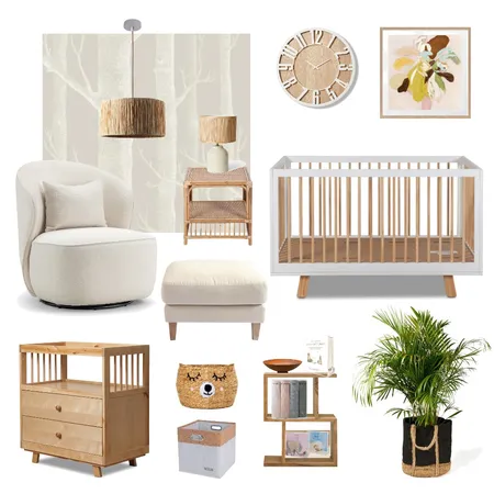 Nursery Interior Design Mood Board by Brenda Malcolm on Style Sourcebook