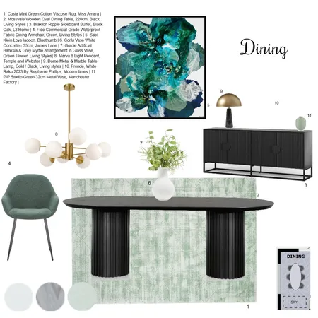 dining room final v3 Interior Design Mood Board by Efi Papasavva on Style Sourcebook