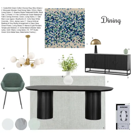 dining room final v3 Interior Design Mood Board by Efi Papasavva on Style Sourcebook